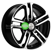 Khomen Wheels KHW1602 (Niva 4x4 Bronto) 6,5x16/5x139,7 ET35 D98,5 Black-FP