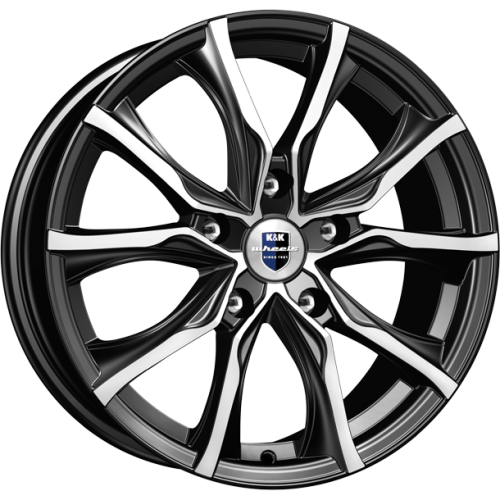 Колесный диск K&K Твист 7.5x17/5x108 D60.1 ET47 Алмаз Черн купить в Самаре фото №1
