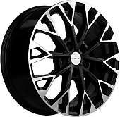 Khomen Wheels KHW1718 7x17/5x110 D63.3 ET46 Black-FP