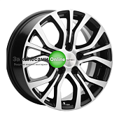 Khomen Wheels KHW1608 (Multivan) 6,5x16/5x120 ET38 D65,1 Black-FP