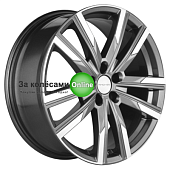 Khomen Wheels KHW1905 (FAW Bestune T77) 7,5x19/5x100 ET28 D57,1 Gray-FP