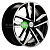 Khomen Wheels KHW1612 (Polo) 6,5x16/5x100 ET39 D57,1 Black-FP