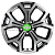 Khomen Wheels KHW1710 (Focus) 6,5x17/5x108 ET50 D63,3 Black-FP
