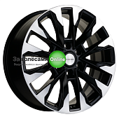 Khomen Wheels KHW2010 (LC 300 Tuning) 8x20/6x139,7 ET45 D95,1 Black-FP