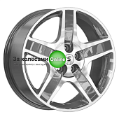 Premium Series КР008 (Teramont) 8,5x20/5x112 ET34 D57,1 Diamond Gloss Graphite