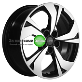 Khomen Wheels KHW1724 (Exeed TXL) 7x17/5x108 ET36 D65,1 Black-FP