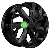 Khomen Wheels KHW1508 (Cobalt) 6x15/4x100 ET39 D56,6 Black
