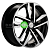Khomen Wheels KHW1612 (Mitsubishi) 6,5x16/5x114,3 ET46 D67,1 Black-FP