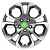 Khomen Wheels KHW1711 (Arkana/Kaptur) 6,5x17/5x114,3 ET50 D66,1 Gray-FP