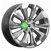 K&K Авиор (КС936) 7x17/5x108 ET40 D65,1 Дарк платинум брайт