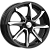 Скад Осака 6x15/4x100 D54.1 ET48 Чёрный глянцевый с полированной лицевой частью