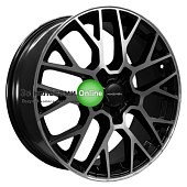 Khomen Wheels KHW1818 (Nissan Qashqai) 7x18/5x114,3 ET40 D66,1 Black-FP