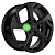 Khomen Wheels KHW1712 (Changan/Geely/Lexus/Toyota) 7x17/5x114,3 ET45 D60,1 Black