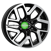 Mak Gravel 7,5x17/6x139,7 ET38 D67,1 Black mirror
