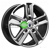 K&K Backfire (КС763) 8x18/5x127 ET45 D71,6 Дарк платинум