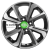 Колесный диск Khomen Wheels KHW1501 (XRay) 6x15/4x100 ET37 D60,1 Black-FP купить в Самаре фото №1