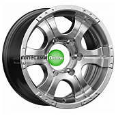 K&K Байконур (КС473) 7x15/5x139,7 ET-5 D110,1 Дарк платинум