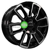 Khomen Wheels KHW1406 (Honda Civic) 5,5x14/4x100 ET45 D56,1 Black-FP