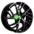 Khomen Wheels KHW1722 (Coolray) 6,5x17/5x114,3 ET45 D54,1 Black-FP