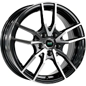 Megami MGM-20 5.5x14/4x98 D58.6 ET35 Чёрный полностью полированный