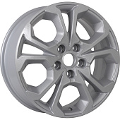 Khomen Wheels KHW1711 (17_ARKANA/KAРТUR) 6.5x17/5x114.3 D66.1 ET50 Серебристый