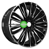 PDW 5312 9,5x21/5x120 ET48 D72,56 Gloss Black Machine Face ()