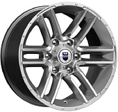 K&K АЛГАМА 8x17/6x139.7 D106.1 ET-10 Дарк Плати