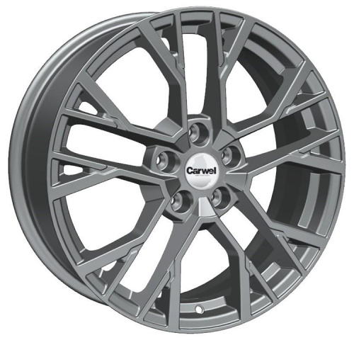 Колесный диск Carwel Камак 1810 7x18/5x114.3 D66.5 ET40 серый купить в Самаре фото №1