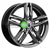 K&K Sayan (КС731) 6x16/5x100 ET38 D57,1 Дарк платинум