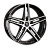 Replay LX189 8x18/5x114.3 D60.1 ET30 Чёрный полностью полированный