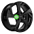 Khomen Wheels KHW1712 (Jac/Москвич 3) 7x17/5x108 ET40 D54,1 Black
