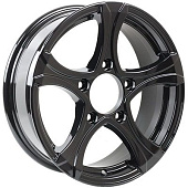 Venti 1610 6.5x16/5x139.7 D98 ET40 Черный глянцевый