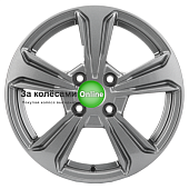 Khomen Wheels KHW1502 (Rio/Solaris) 6x15/4x100 ET48 D54,1 Gray