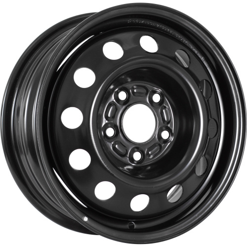 Колесный диск Евразия ТАПО 54J47H 5.5x15/5x114.3 D67 ET47 Black купить в Самаре фото №1