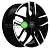 Khomen Wheels KHW1708 (Dongfeng AX7/Evolute i-PRO) 6,5x17/5x108 ET43 D65,1 Black-FP