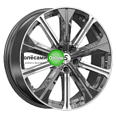 Premium Series КР013 (Haval Dargo) 7x19/5x114,3 ET40 D66,6 Diamond Gloss Graphite