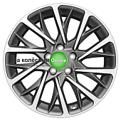 Khomen Wheels KHW1804 (Audi A4/A6) 7,5x18/5x112 ET39 D66,6 Gray-FP